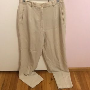 Cream vintage dress pants amazing condition